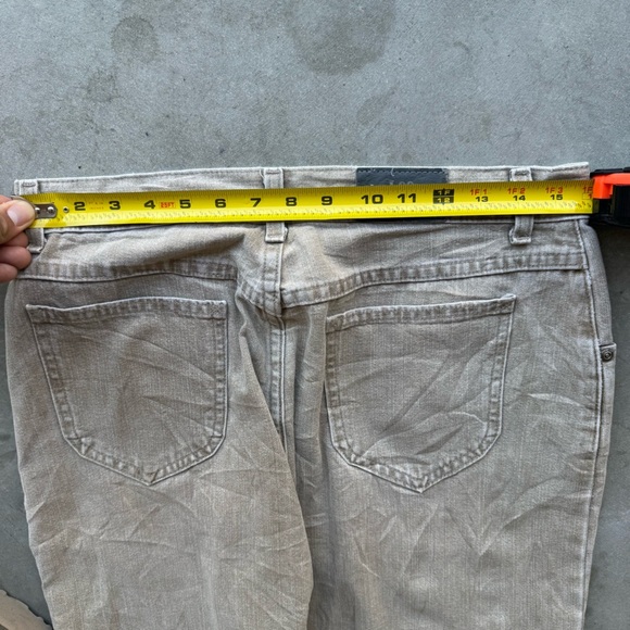 Vintage Lee Baggy Tan Jeans - Picture 5 of 6